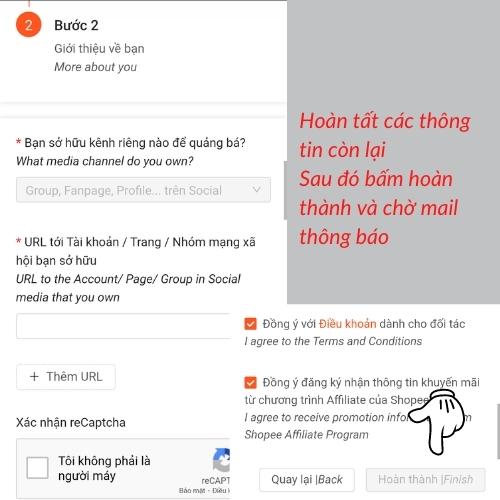 Các bước đăng ký kiếm tiền từ Shopee Affliate dành cho nhà bán hàng (Nguồn: BlogAnChoi).
