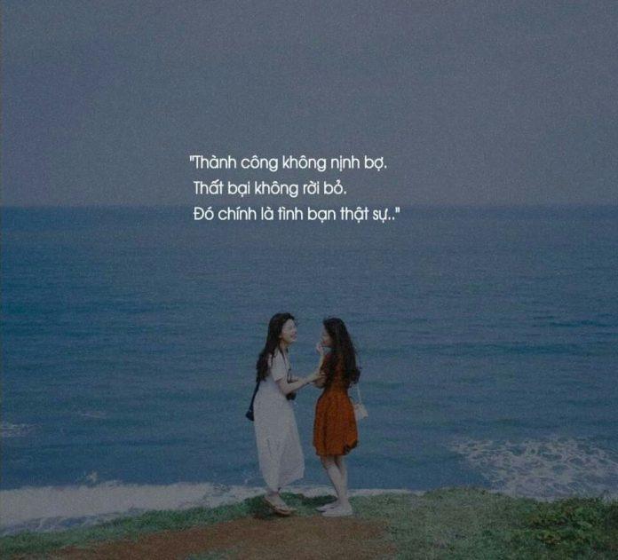 Cap về tình bạn hay, ý nghĩa. (Ảnh: Internet)