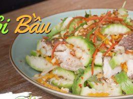 Món gỏi bầu rất dễ làm (Nguồn: Internet)