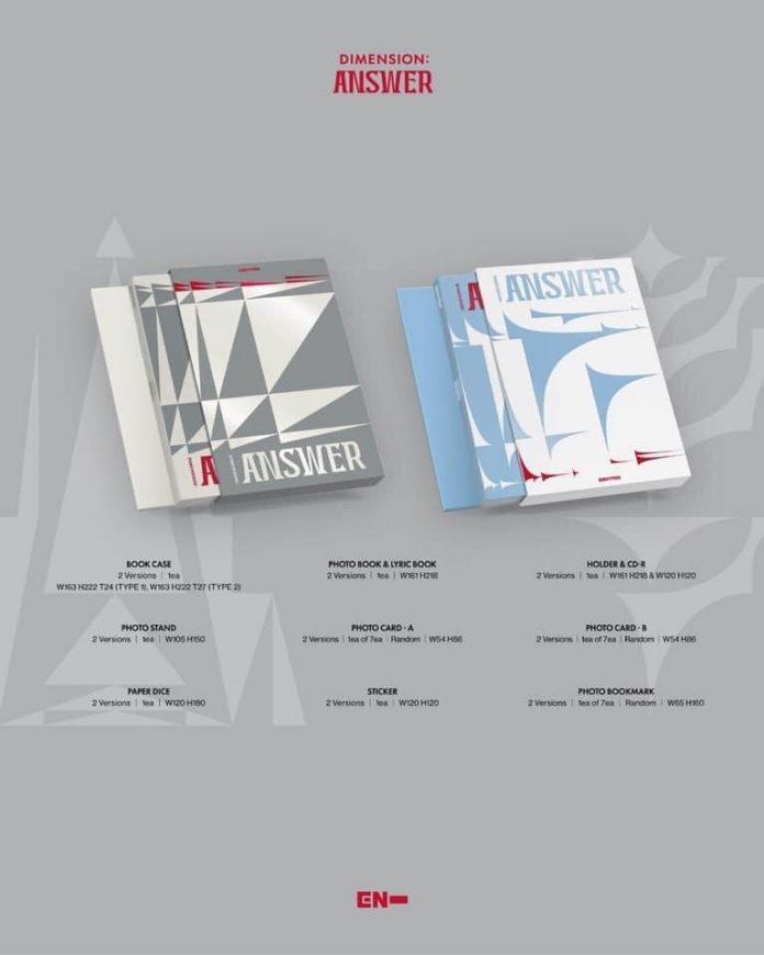 Album "DIMENSION: ANSWER" của Enhypen vượt 630.000 đơn đặt hàng trước (Ảnh: Internet).