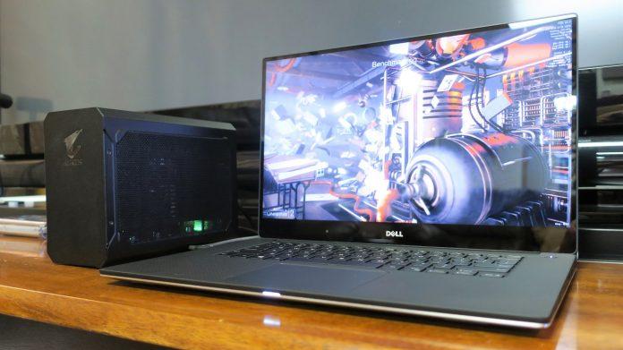 Dùng eGPU giúp chơi game mượt hơn trên laptop (Ảnh: Internet).