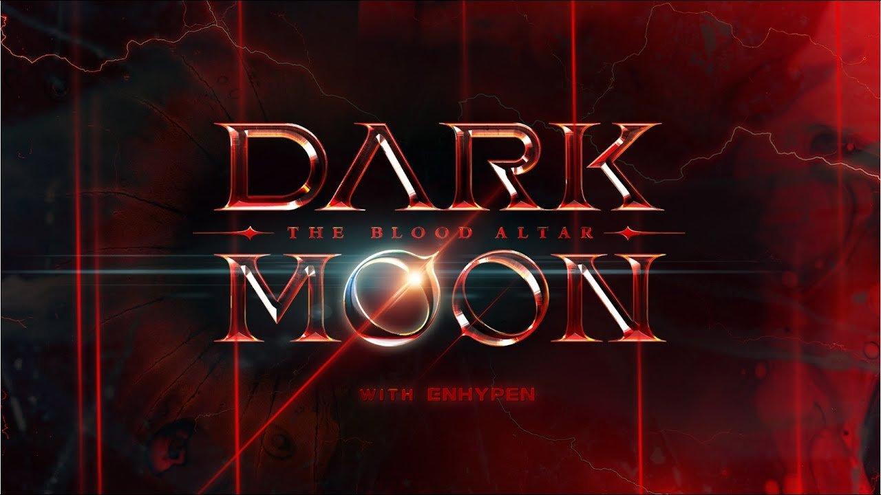 Logo của series webtoon "Dark Moon" được xuất hiện ở cuối MV (Ảnh: Internet)