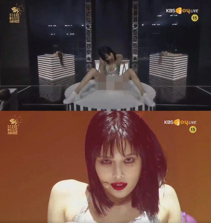 HyunA không hổ danh là nữ hoàng sexy của KPOP. (Ảnh: Internet)