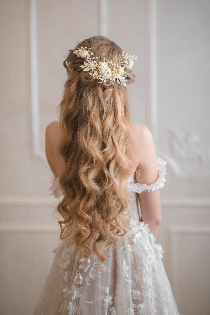 Kiểu tóc giả đẹp cho cô dâu (ảnh: internet)