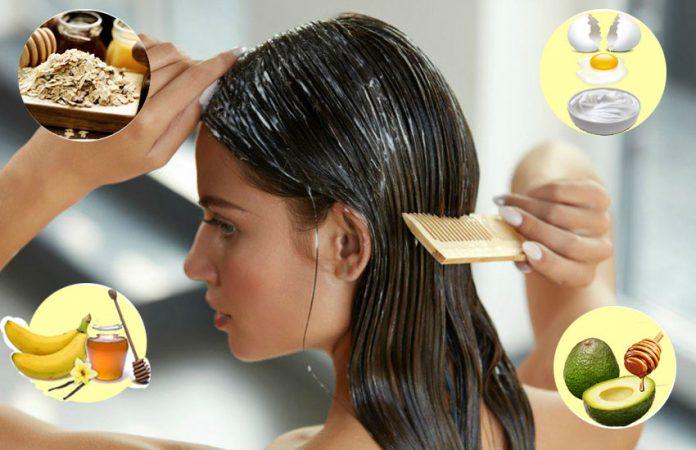 Sử dụng dầu dưỡng hoặc những thành phần tự nhiên khác để dưỡng tóc nhuộm (ảnh: internet)