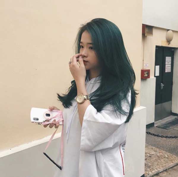 Nâu lạnh ánh xanh độc lạ (ảnh: internet)