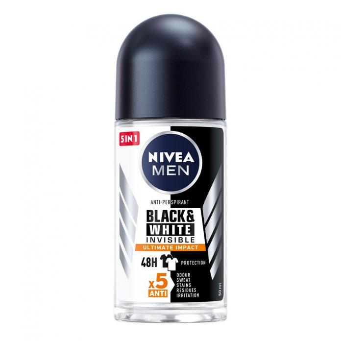 Lăn khử mùi nam Nivea men Invisible For Black & White (Nguồn: Internet)