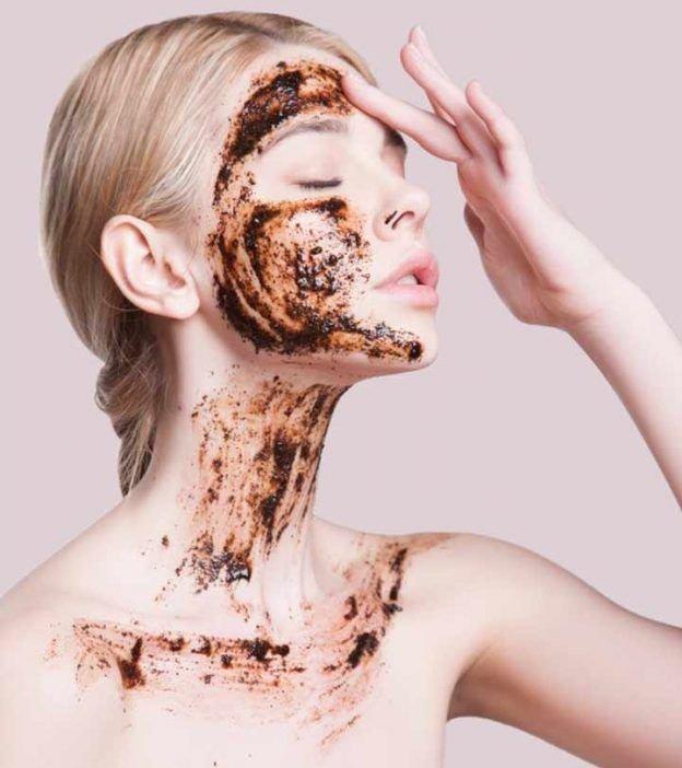 Tẩy da chết bằng mặt nạ sữa tươi và cà phê mang đến nhiều tác dụng làm đẹp cho chị em phụ nữ. (nguồn:Internet).