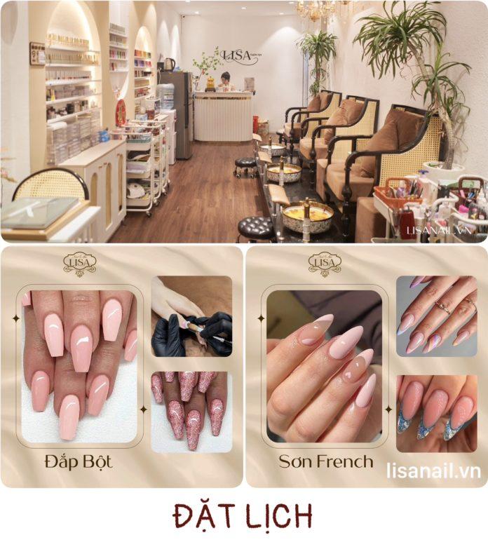 Mẫu nail đẹp nhẹ nhàng.