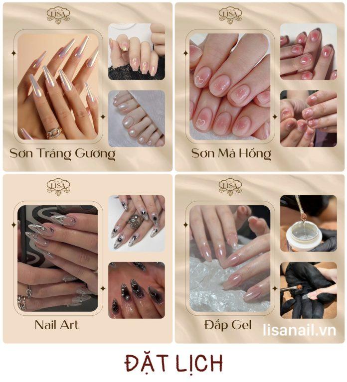 Những mẫu nail đẹp đang hot hiện nay.