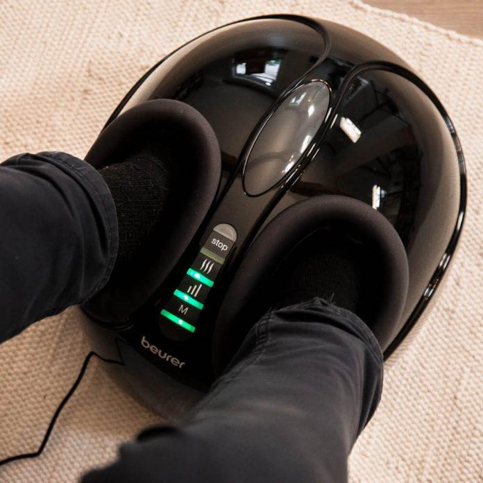 Thiết kế của máy massage chân Beurer FM90. (Nguồn: Internet)
