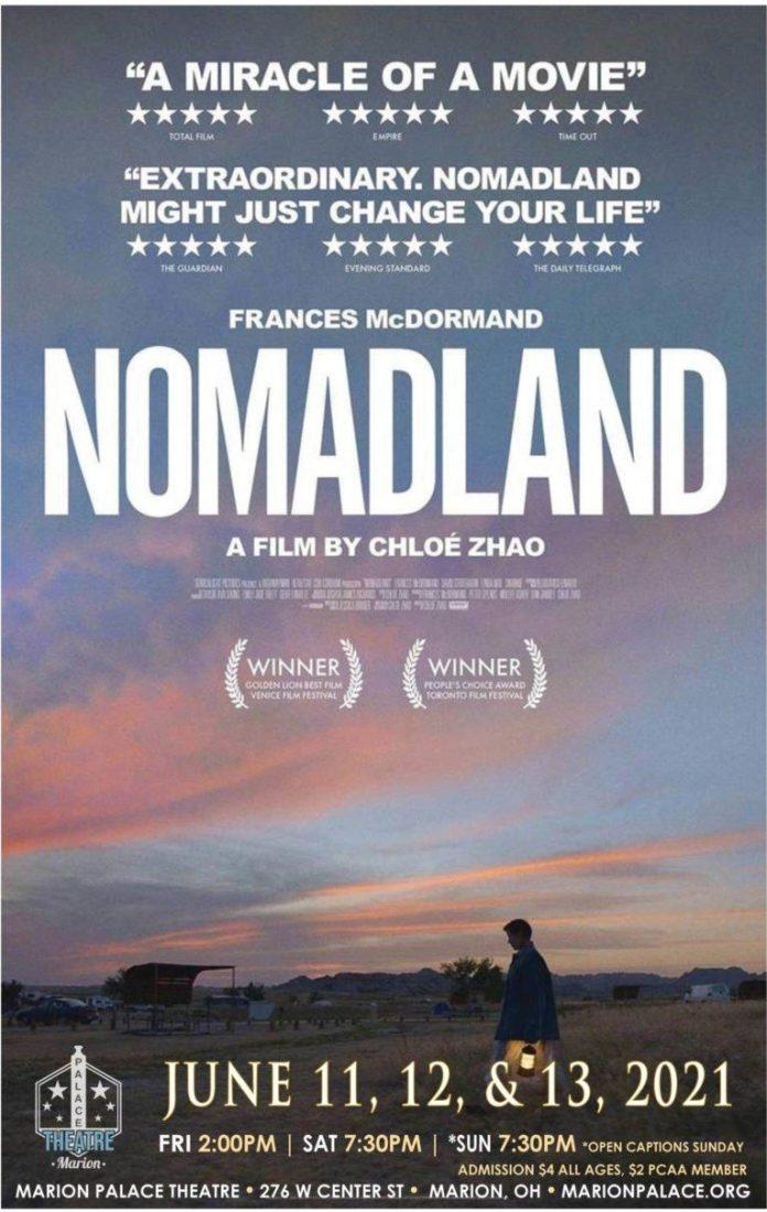 "Nomadland"- bộ phim đạt giải "Phim hay nhất" Oscar 2021 đã đem đến đề cử "Đạo diễn xuất sắc nhất" đầu tiên cho đạo diễn Chloé Zhao (Nguồn: Internet)