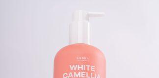 Sữa dưỡng thể sáng mịn da White Camellia Zakka Naturals. (Nguồn: Internet)