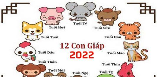 Vận mệnh 12 con giáp năm 2022 (Nguồn: Internet)