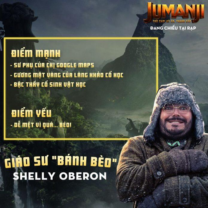 Jack Black trong vai Bethamy - bản đồ chỉ là chuyện nhỏ (Ảnh: Internet)