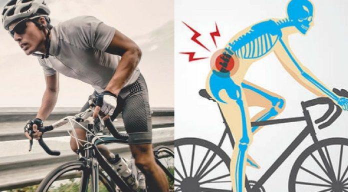 Đạp xe có thể khiến cơ xương bị tổn thương nghiêm trọng. (Ảnh: Internet)