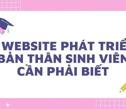 5 kho tài nguyên online hữu ích giúp phát triển bản thân sinh viên cần phải biết 5 website phát triển bản thân sinh viên cần phải biết (Nguồn: BlogAnChoi)