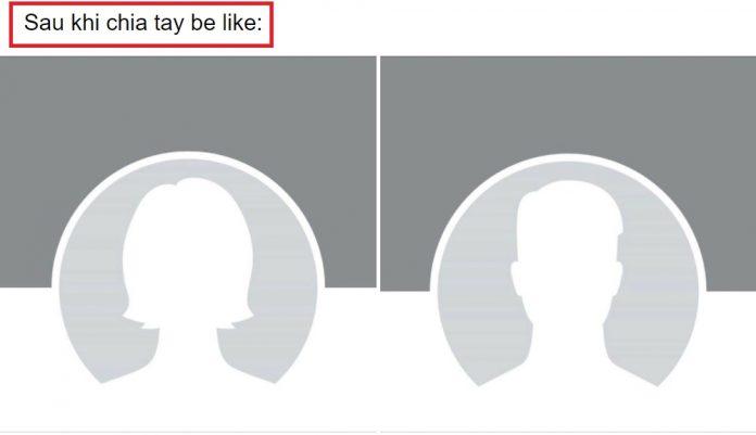 Avatar trắng có ý nghĩa thông báo chuyện buồn cá nhân, không muốn bị làm phiền. (Ảnh: Internet)