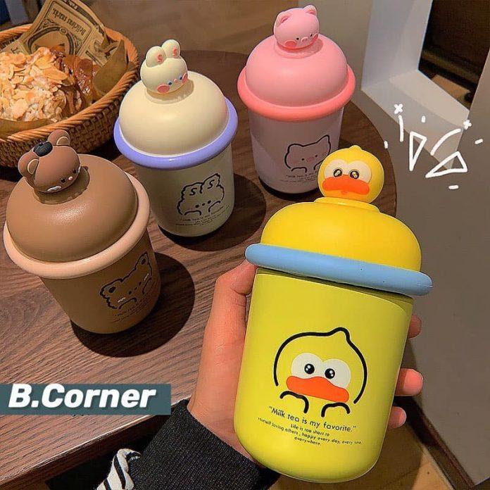 Bình giữ nhiệt siêu cute của B-corner (Nguồn: B-corner shop).