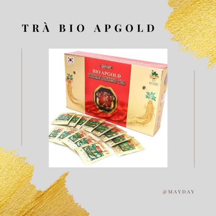 Trà hồng sâm Bio Apgold (Ảnh: Internet). Trà hồng sâm Bio Apgold (Ảnh: Internet).