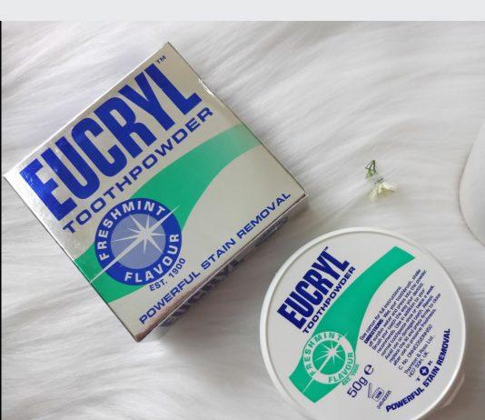 Bột đánh trắng răng Eucryl Toothpowder (Nguồn: Internet).