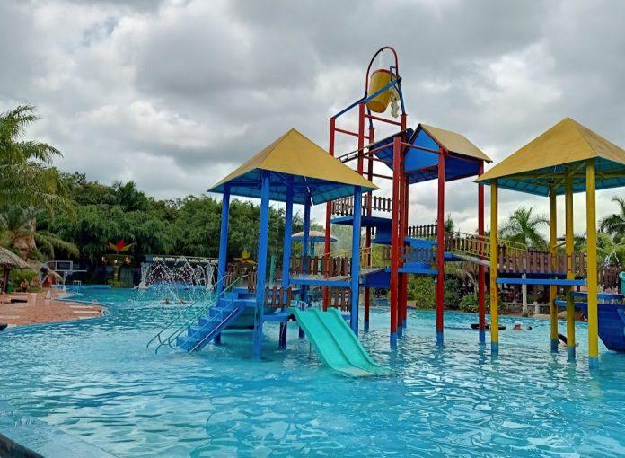 Hồ bơi của công viên nước. (Ảnh: Internet)