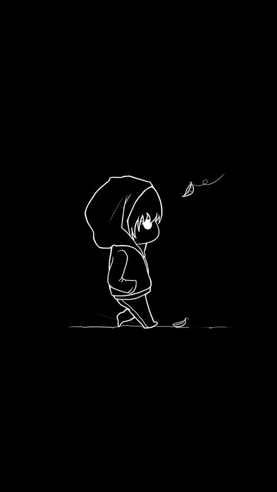 Hình nền chàng trai cô đơn (Ảnh: Internet)