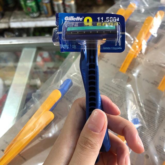 Dao cạo râu lưỡi kép Gillette Blue II Plus thiết kế đẹp và tiện lợi (ảnh: internet)