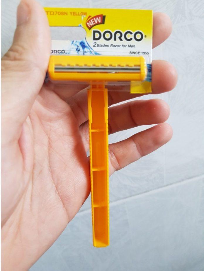 Dao cạo râu Dorco rất được phái nam ưa chuộng (ảnh: internet)