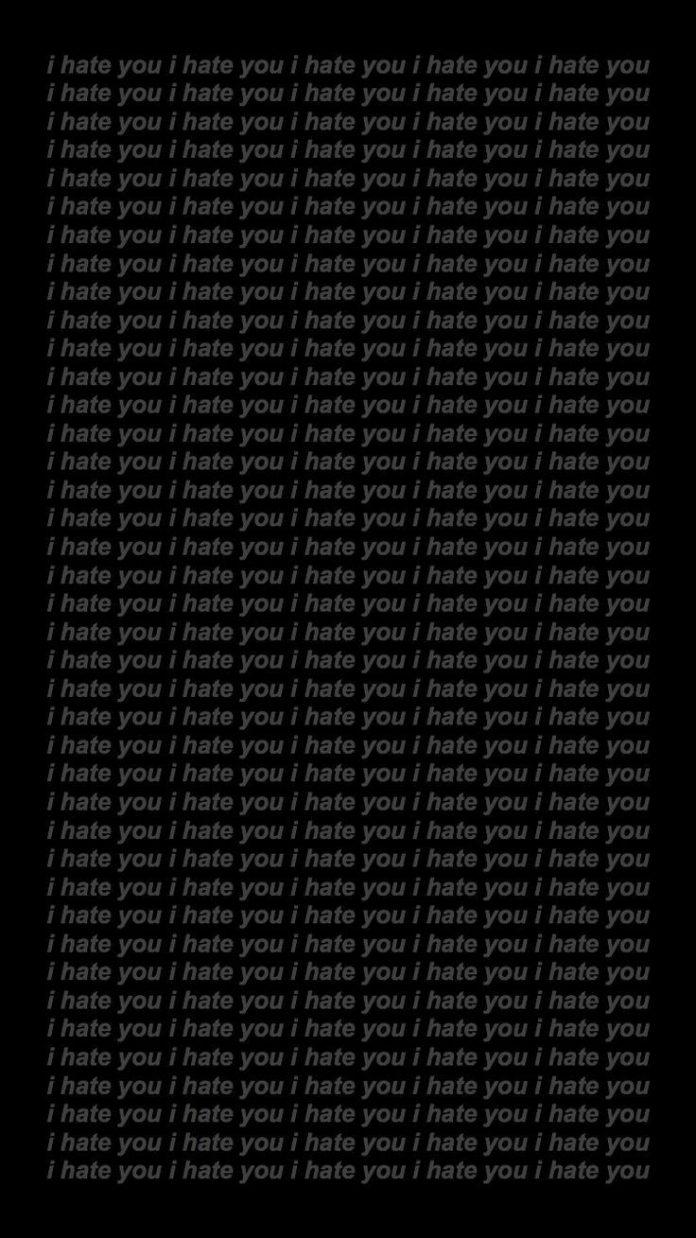 Hình nền điện thoại màu đen tâm trạng (Ảnh: Internet)