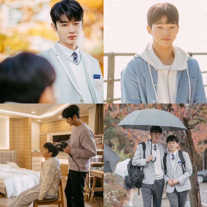 Hai nam chính của Hoa Anh Đào Cuối Đông là Ok Jin Wook và Kang Hui (Ảnh: Internet).