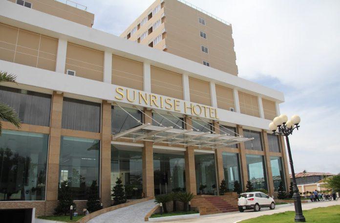 Bên ngoài của khách sạn. (Ảnh: Internet)