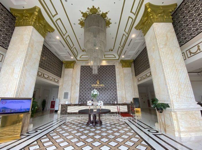Khu vực lễ tân của khách sạn. (Ảnh: Internet)