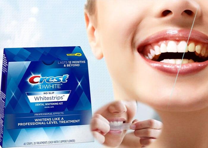 Miếng dán trắng răng Crest có khả năng làm trắng răng hiệu quả và an toàn (ảnh: internet)