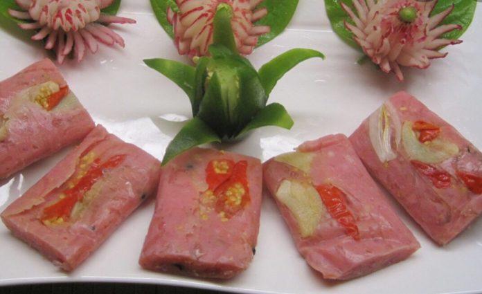 Nem bưởi. (Ảnh: Internet)