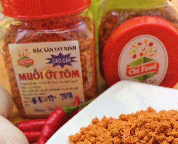 Đặc sản muối tôm. (Ảnh: Internet)