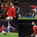 Bóng đá Ngoại hạng Anh: MU 2-0 Brighton, Ronaldo ghi bàn giúp Quỷ đỏ ngoạn mục trở lại top 4