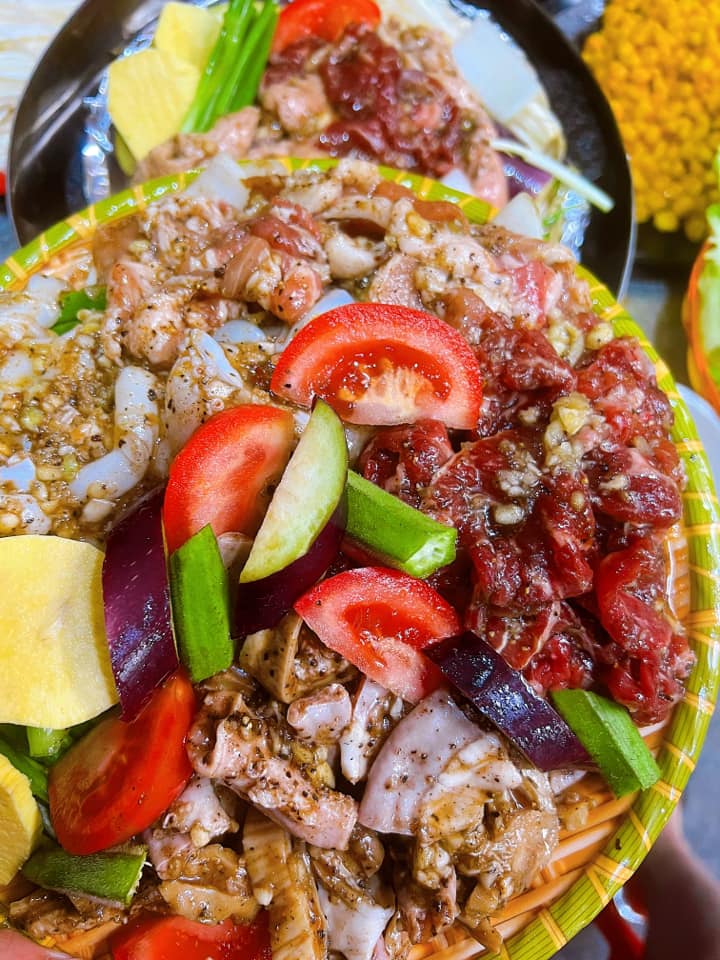 Quán nướng 16 năm tuổi ở ngã tư Hàng Đậu. (Ảnh: Internet)