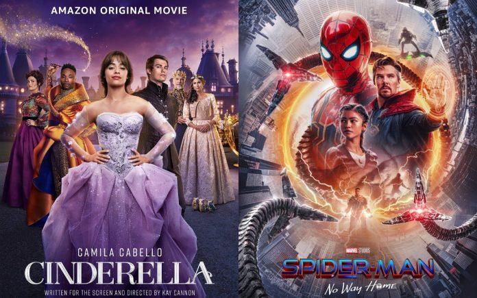 Bất ngờ ngơ ngác khi Cinderella 2021 lại vượt mặt Spider-man: No Way Home. (Ảnh: Internet)