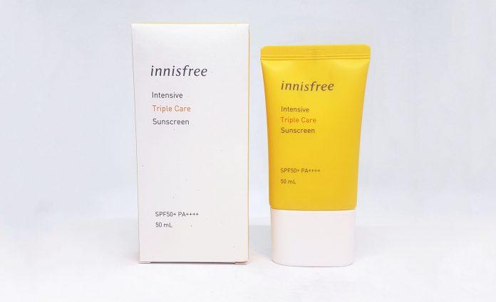 Innisfree Intensive Triple Care Sunscreen