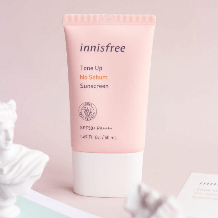 Innisfree Tone Up No Sebum Sunscreen