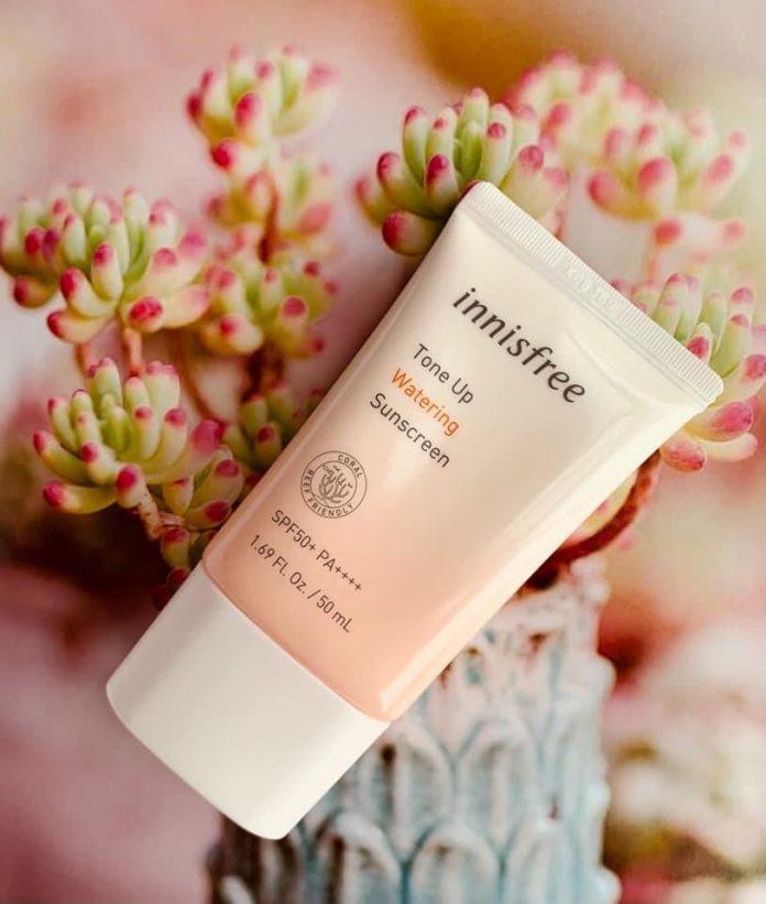 Innisfree Tone Up Watering Sunscreen