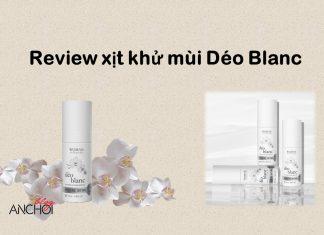 Review xịt khử mùi làm dịu và dưỡng da vùng kín Déo Blanc (Ảnh: nquynhvy)