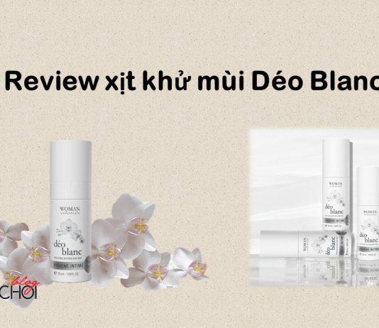 Review xịt khử mùi làm dịu và dưỡng da vùng kín Déo Blanc (Ảnh: nquynhvy)