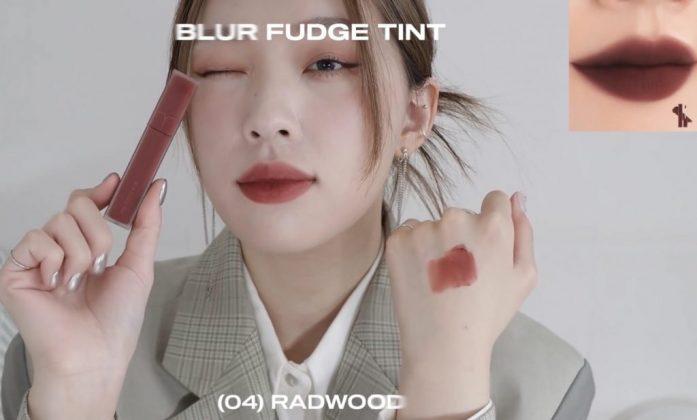 Son Romand Blur Fudge Tint màu 04 - Radwood (Ảnh: Internet)