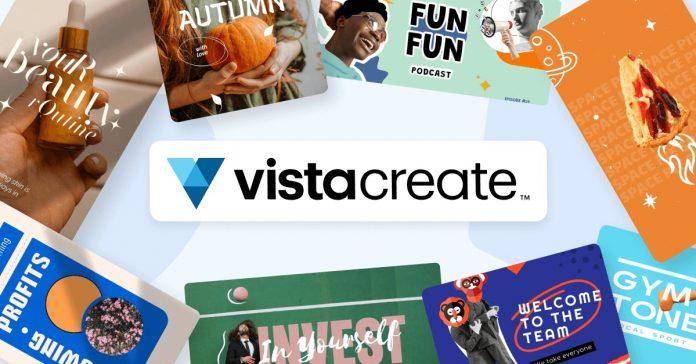 Vista Create – công cụ thiết kế dành cho dân không chuyên (Ảnh: Internet).