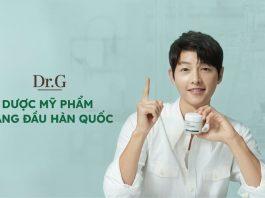 Thương hiệu Dr.G – dược mỹ phẩm hàng đầu Hàn Quốc đã có mặt tại Việt Nam Dr.G là thương hiệu dược mỹ phẩm chăm sóc da hàng đầu tại Hàn Quốc (nguồn: internet)