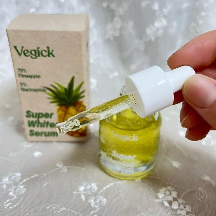 Mình đã chọn tinh chất Vegick Super Whitening Serum để giúp da trắng sáng nhanh chóng hơn (nguồn: internet)