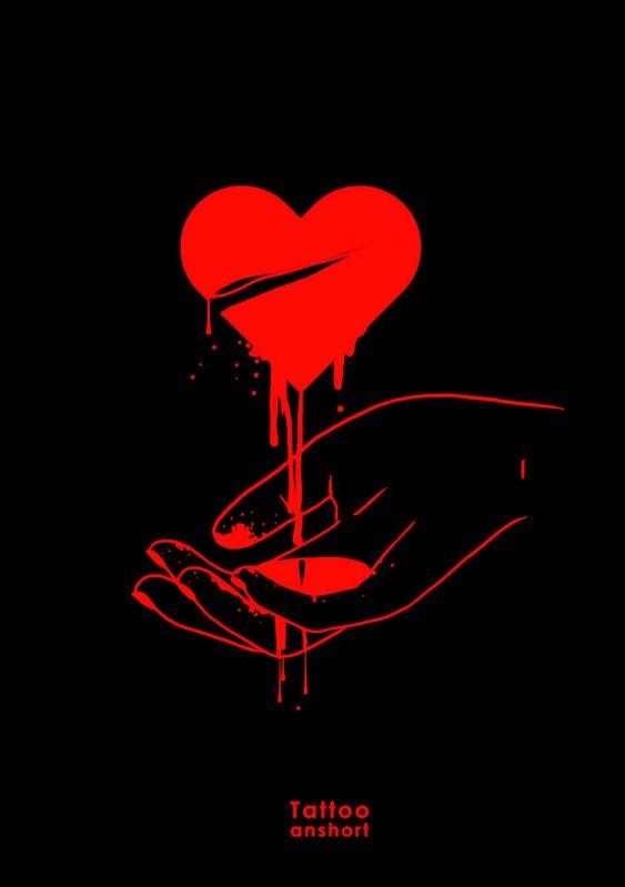 Trái tim máu (Ảnh: Internet)