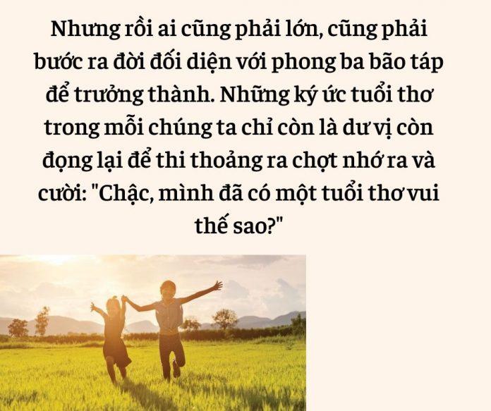 Mình đã từng có một tuổi thơ vui và đáng nhớ như vậy (Ảnh: BlogAnChoi)